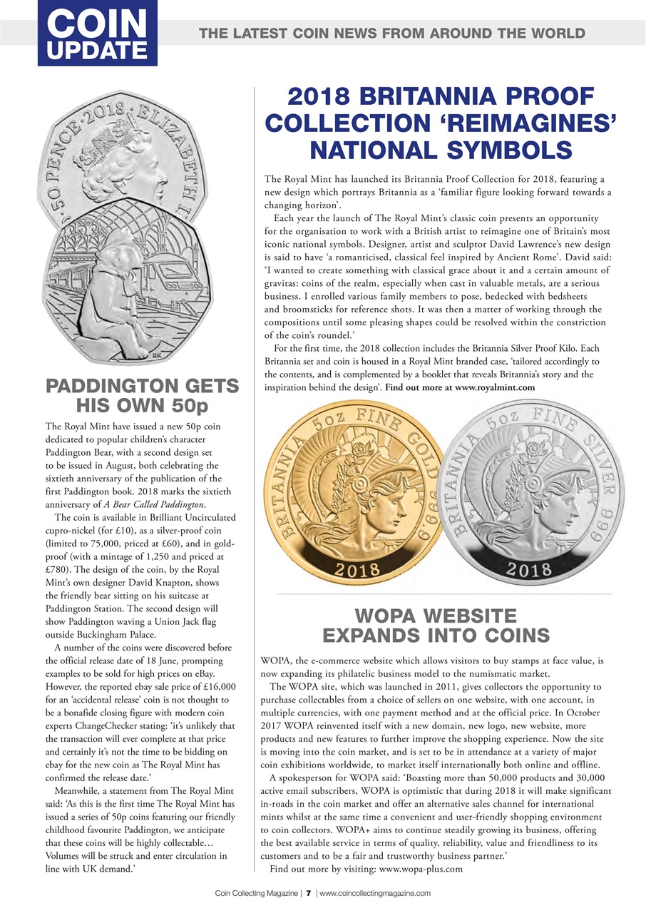 Coin Collector Preview Pages