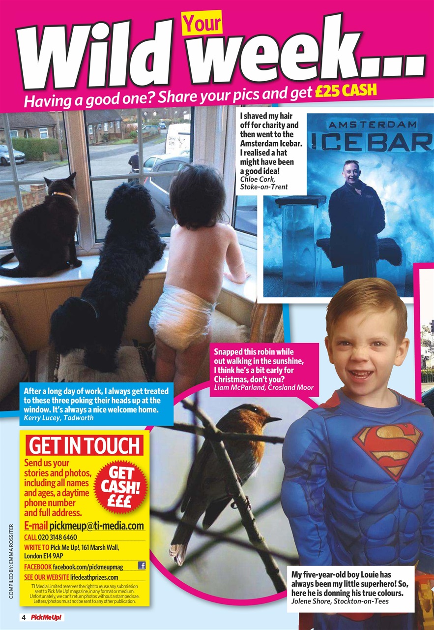 Pick Me Up Preview Pages