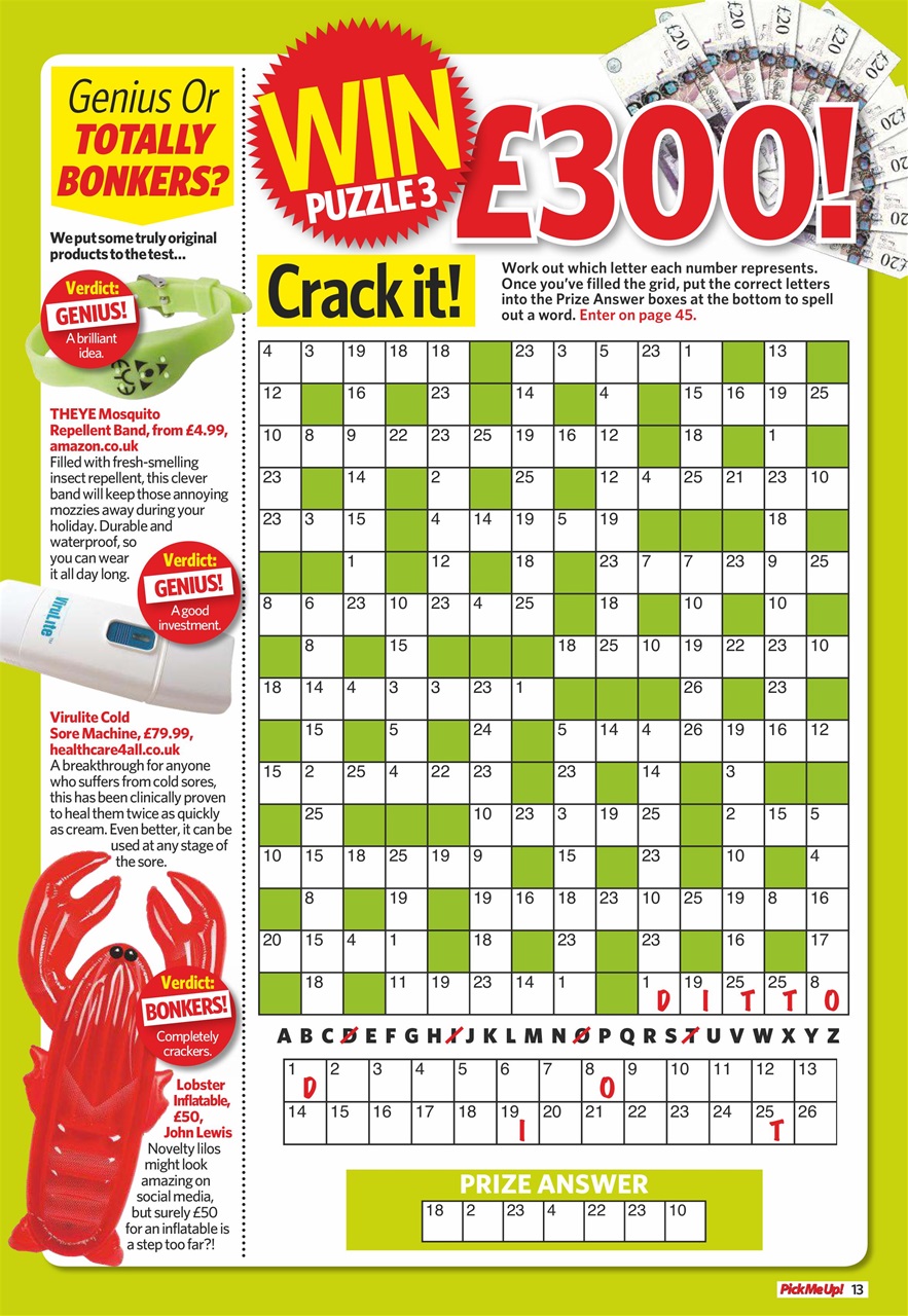 Pick Me Up Preview Pages