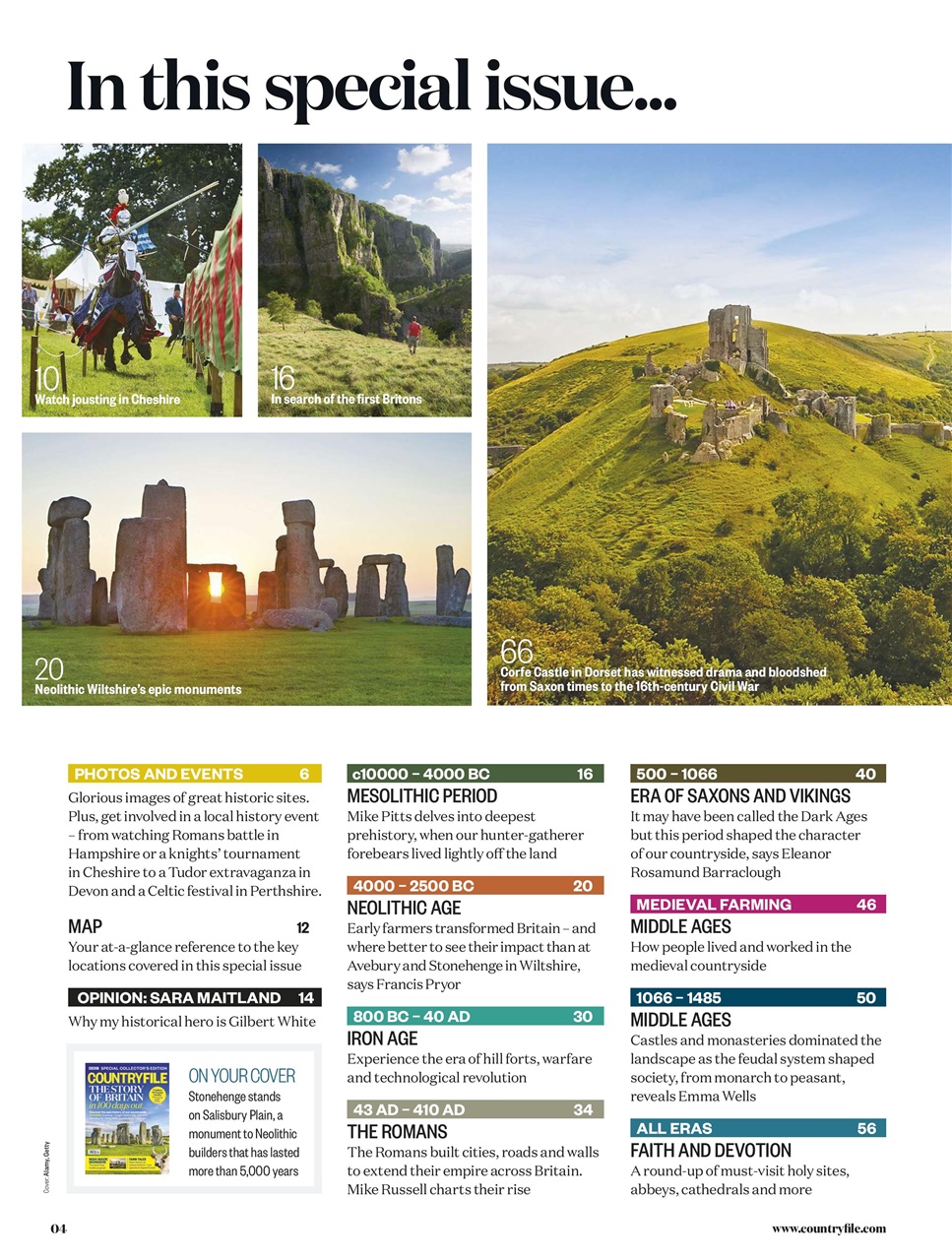BBC Countryfile Magazine Preview Pages