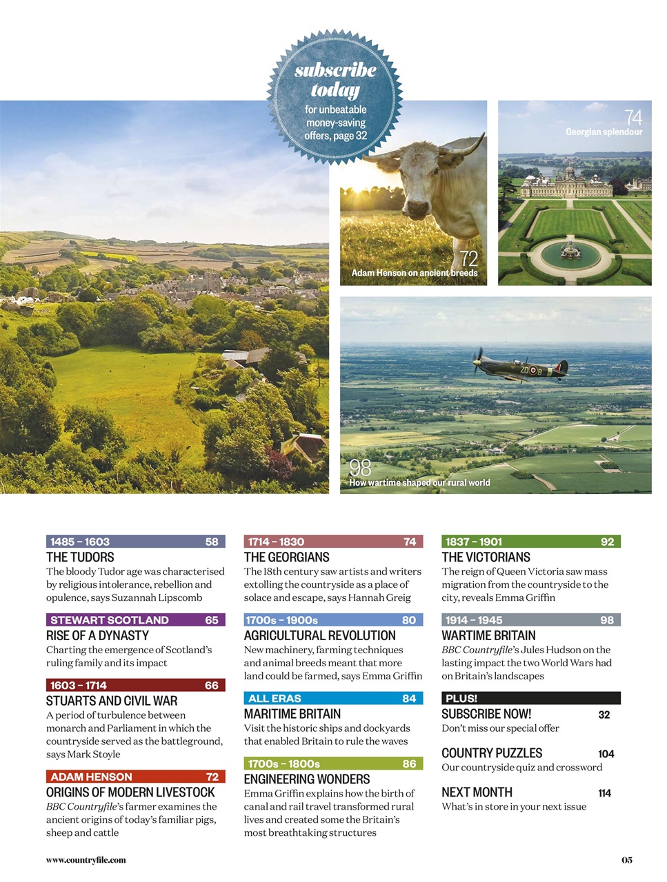 BBC Countryfile Magazine Preview Pages