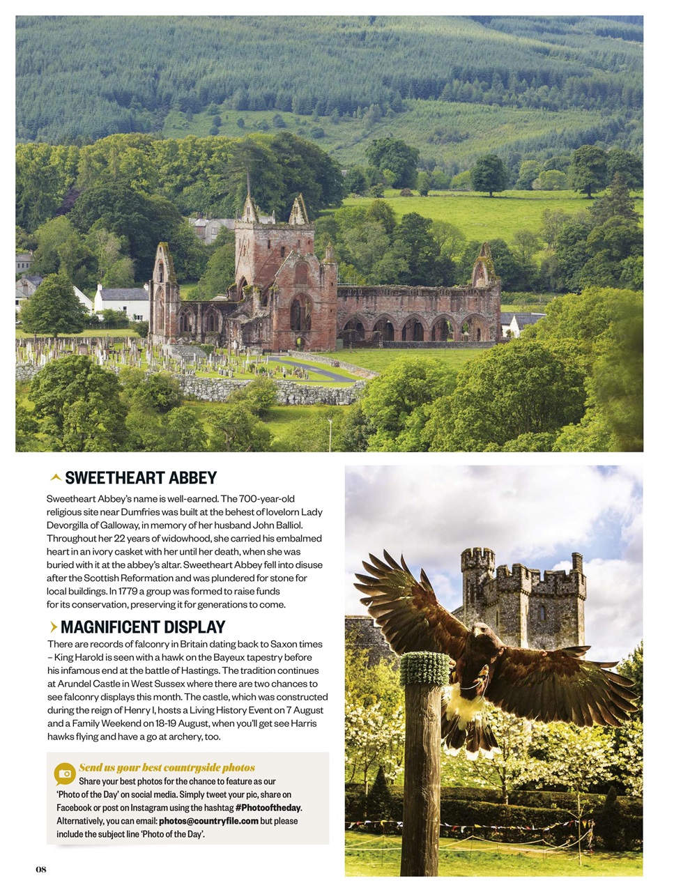 BBC Countryfile Magazine Preview Pages