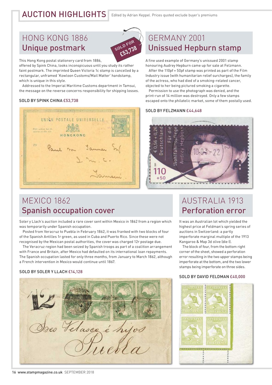 Stamp Magazine Preview Pages