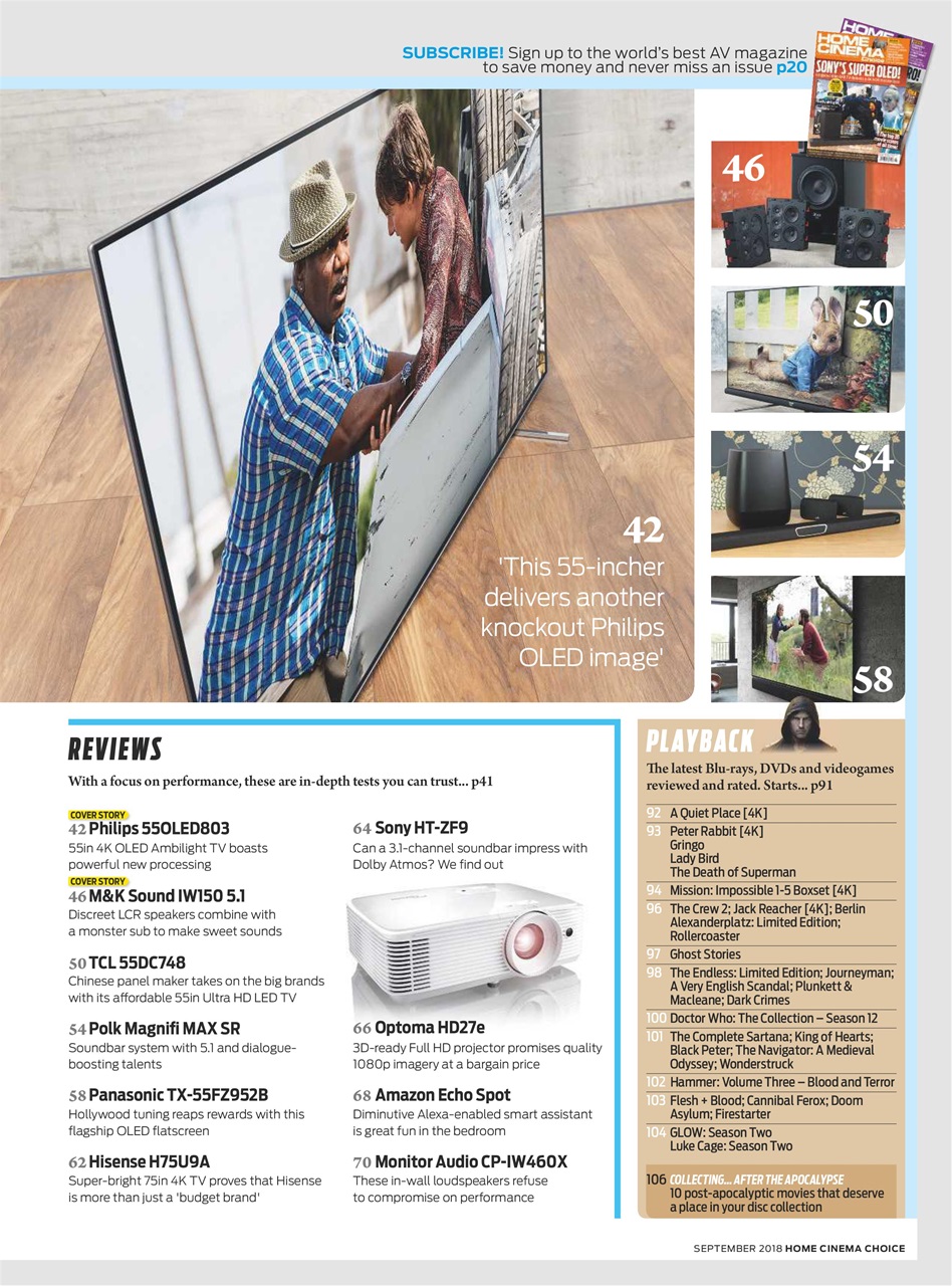 Home Cinema Choice Preview Pages