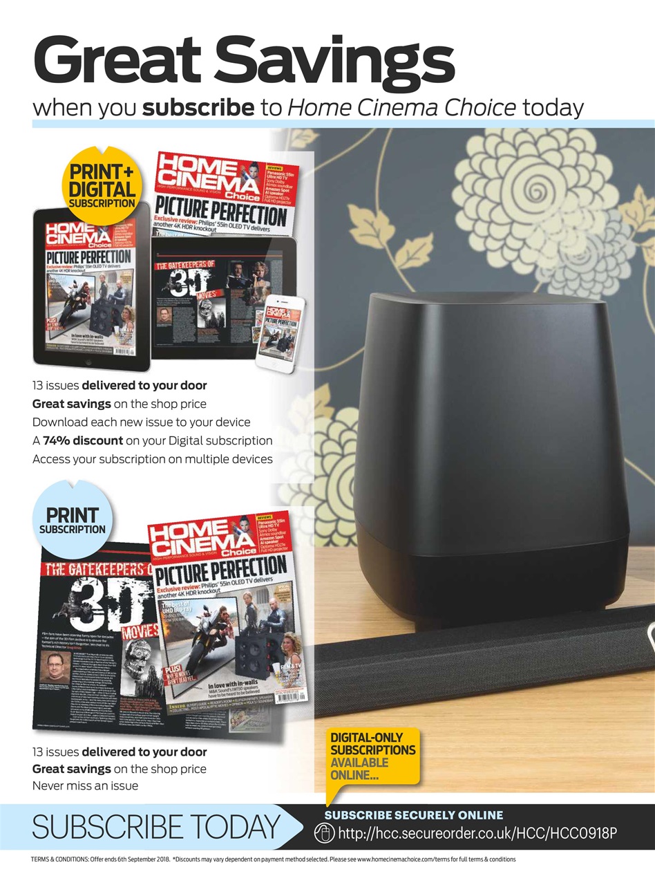 Home Cinema Choice Preview Pages