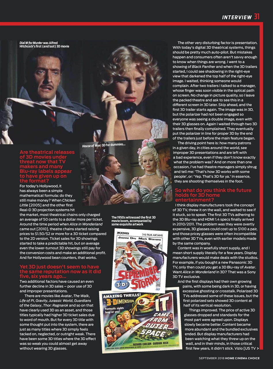 Home Cinema Choice Preview Pages
