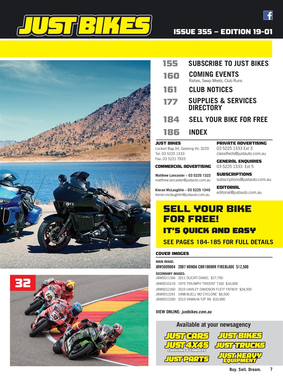 JUST BIKES Preview Pages