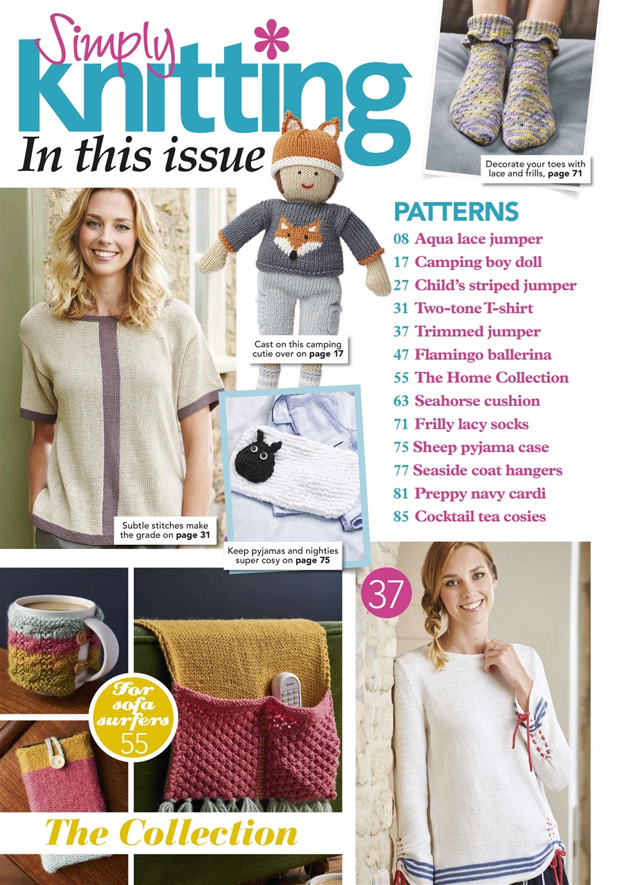 Simply Knitting Preview Pages