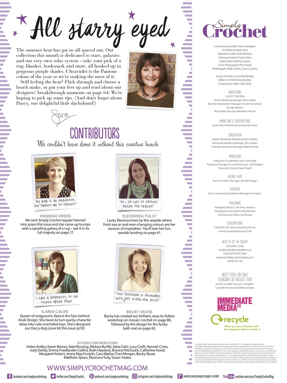 Simply Crochet Preview Pages