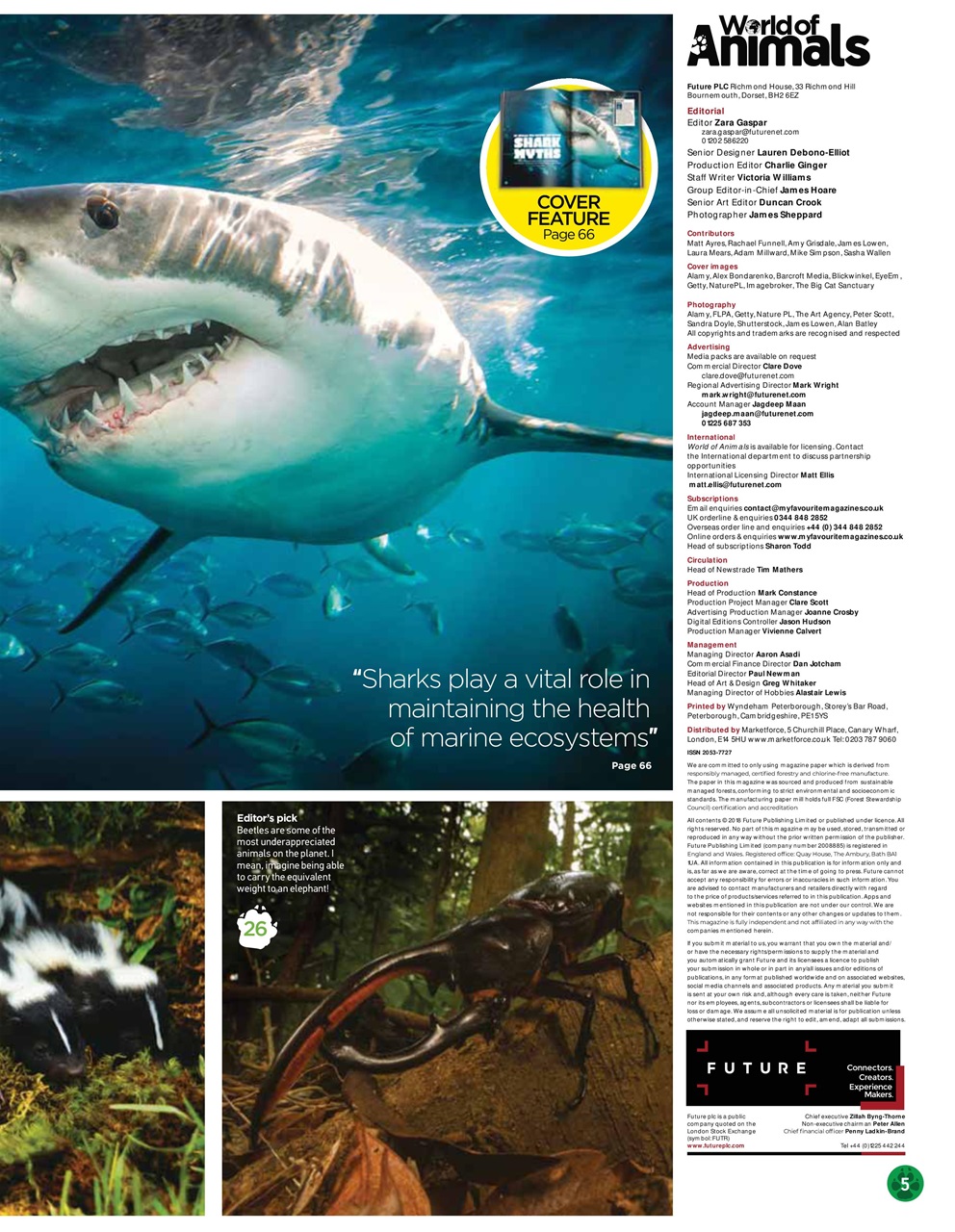 World of Animals Preview Pages