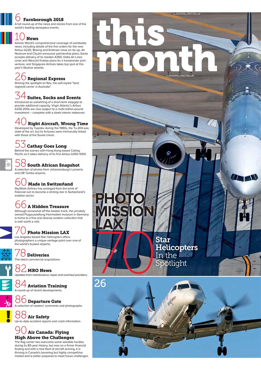 Airliner World Preview Pages