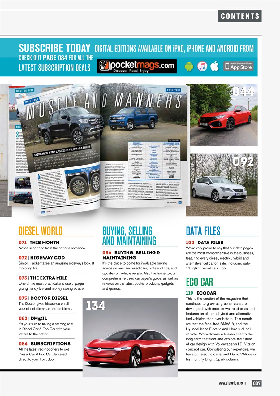 Diesel&EcoCar Magazine Preview Pages