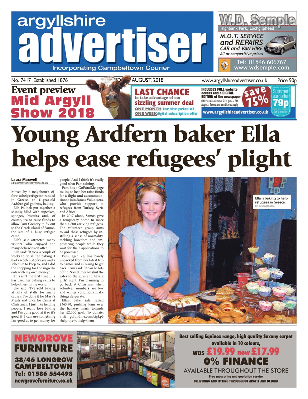 Argyllshire Advertiser Preview Pages