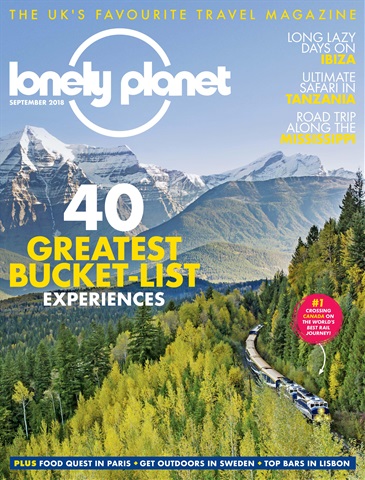 Lonely Planet issue September 2018