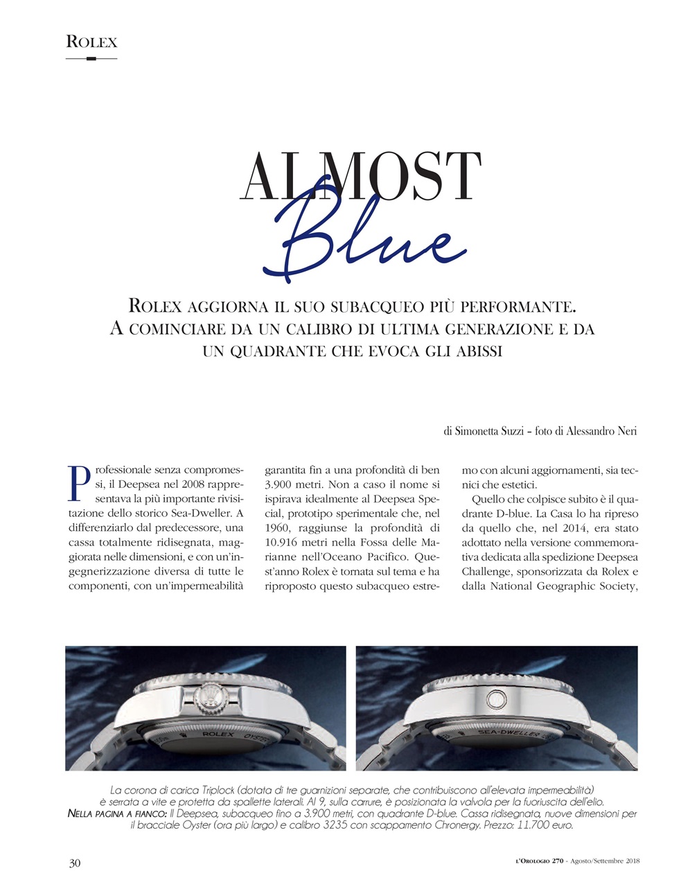 L'Orologio Preview Pages
