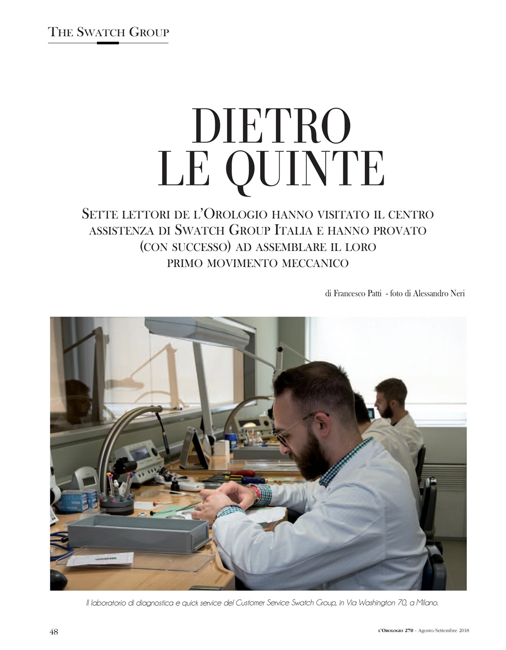 L'Orologio Preview Pages