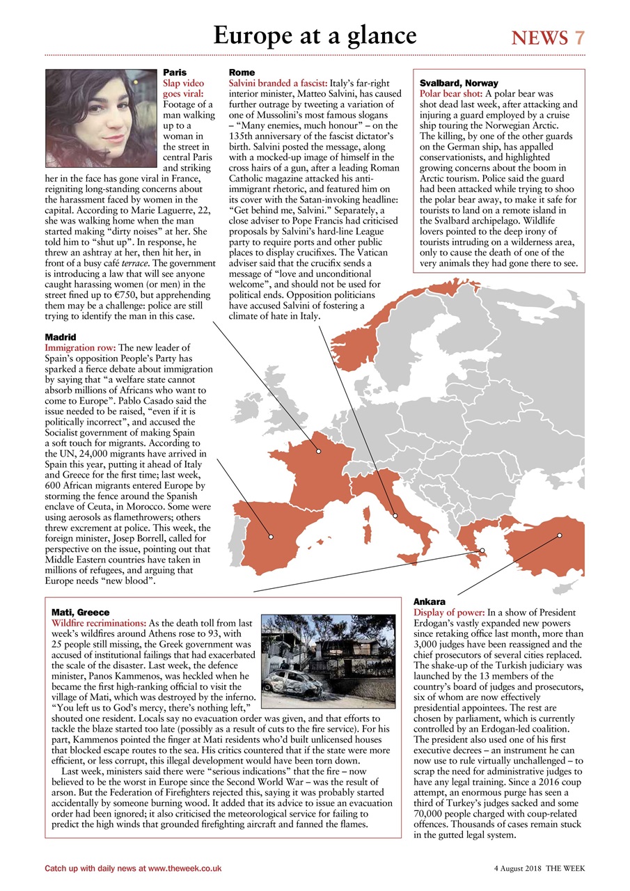 The Week Preview Pages