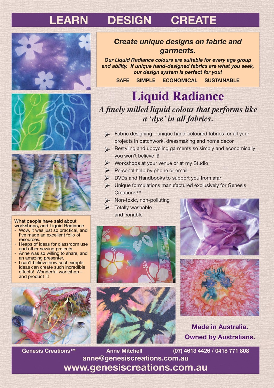 Down Under Textiles Preview Pages