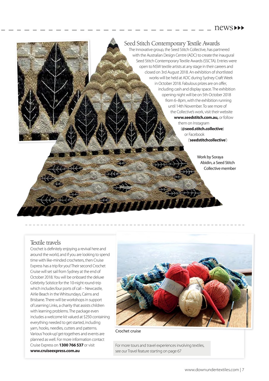 Down Under Textiles Preview Pages