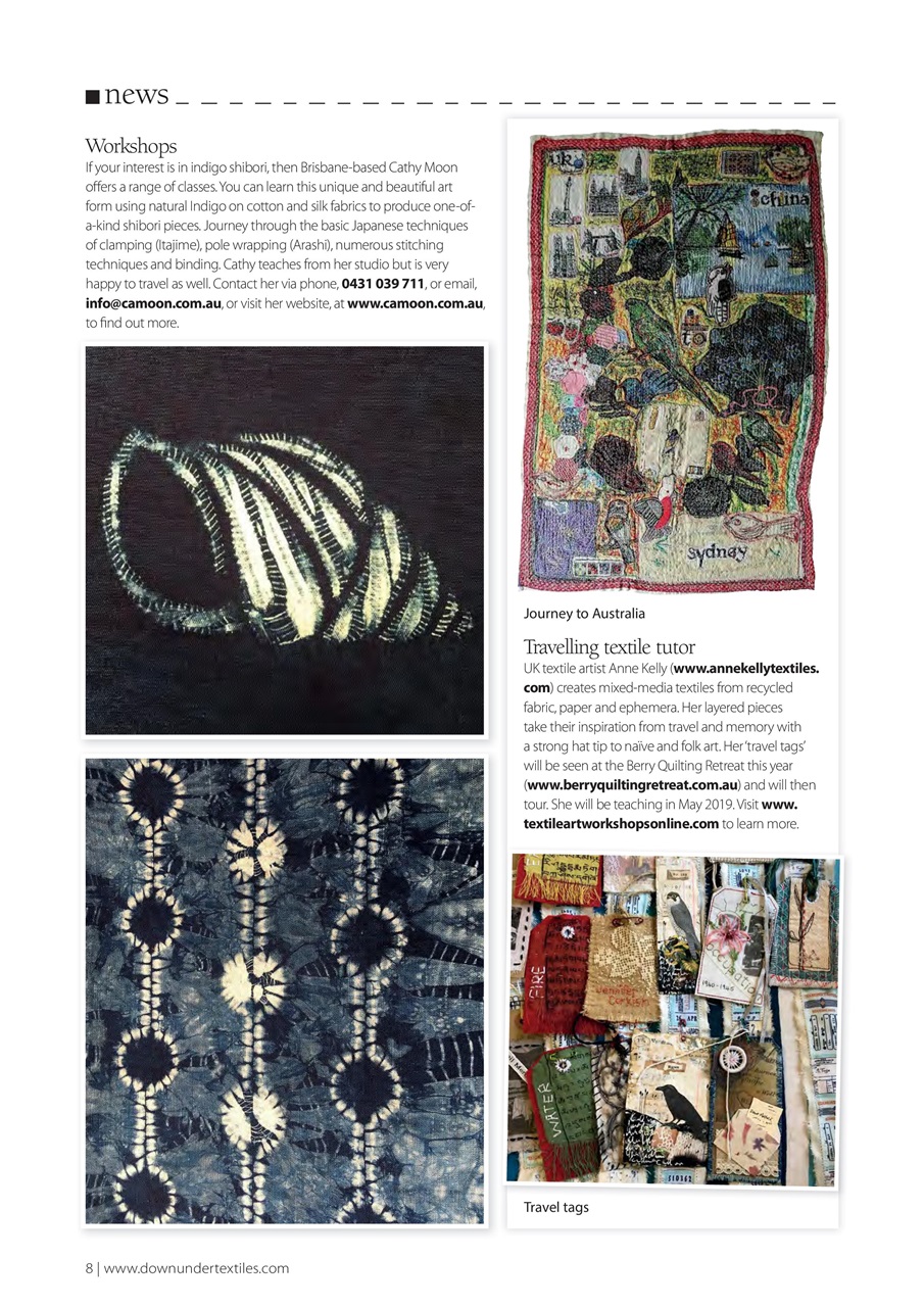 Down Under Textiles Preview Pages