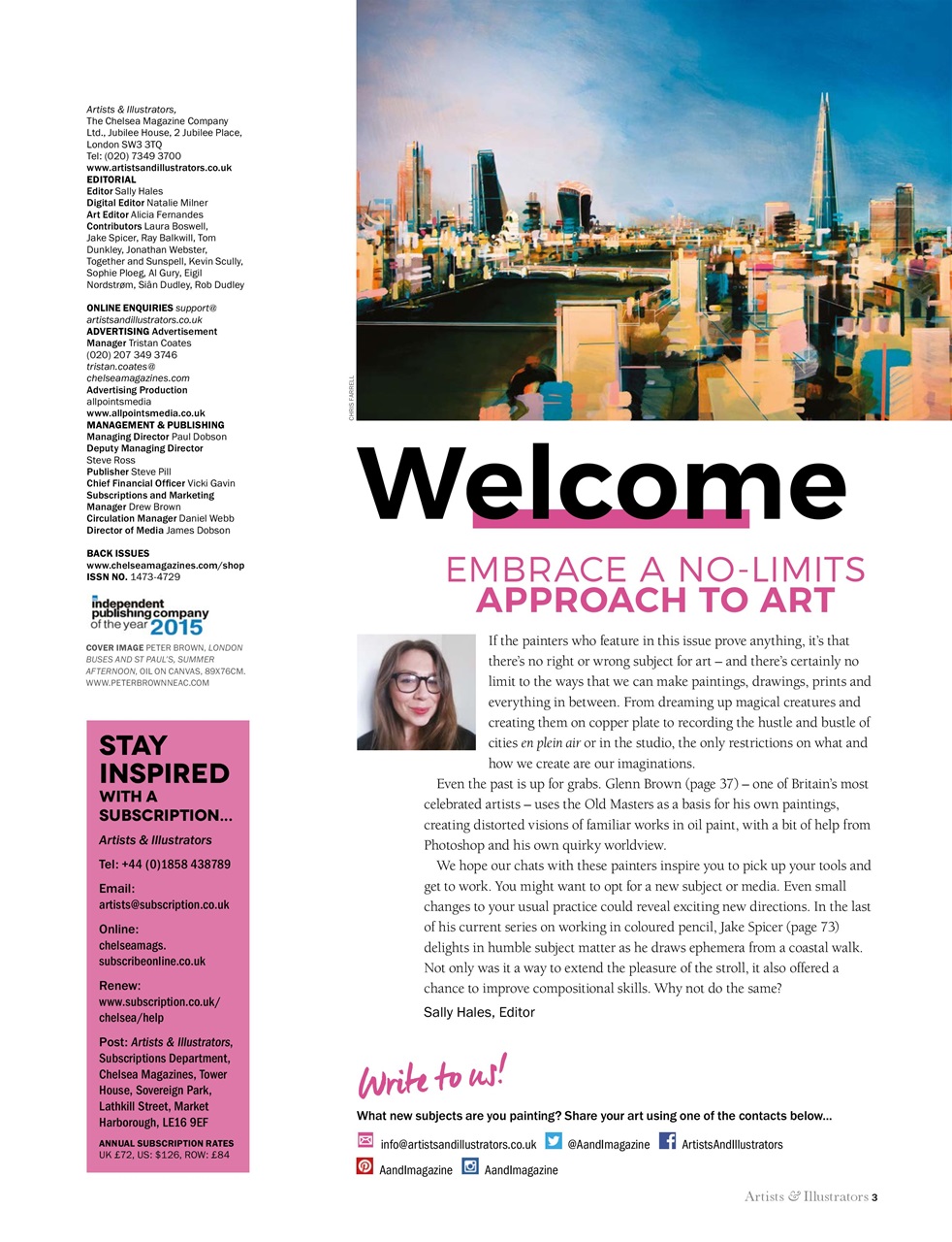 Artists & Illustrators Preview Pages