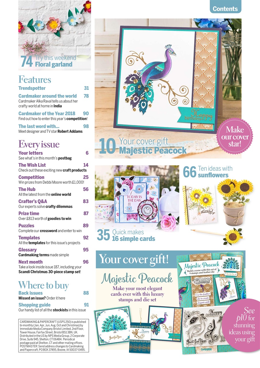 Cardmaking & Papercraft Preview Pages