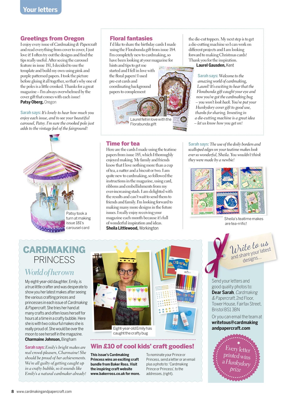 Cardmaking & Papercraft Preview Pages