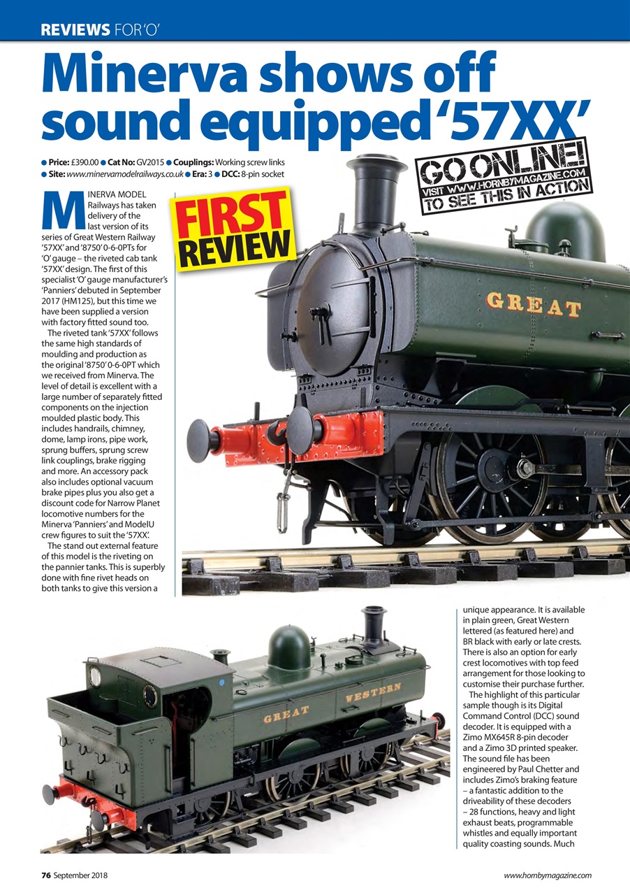Hornby Magazine Preview Pages