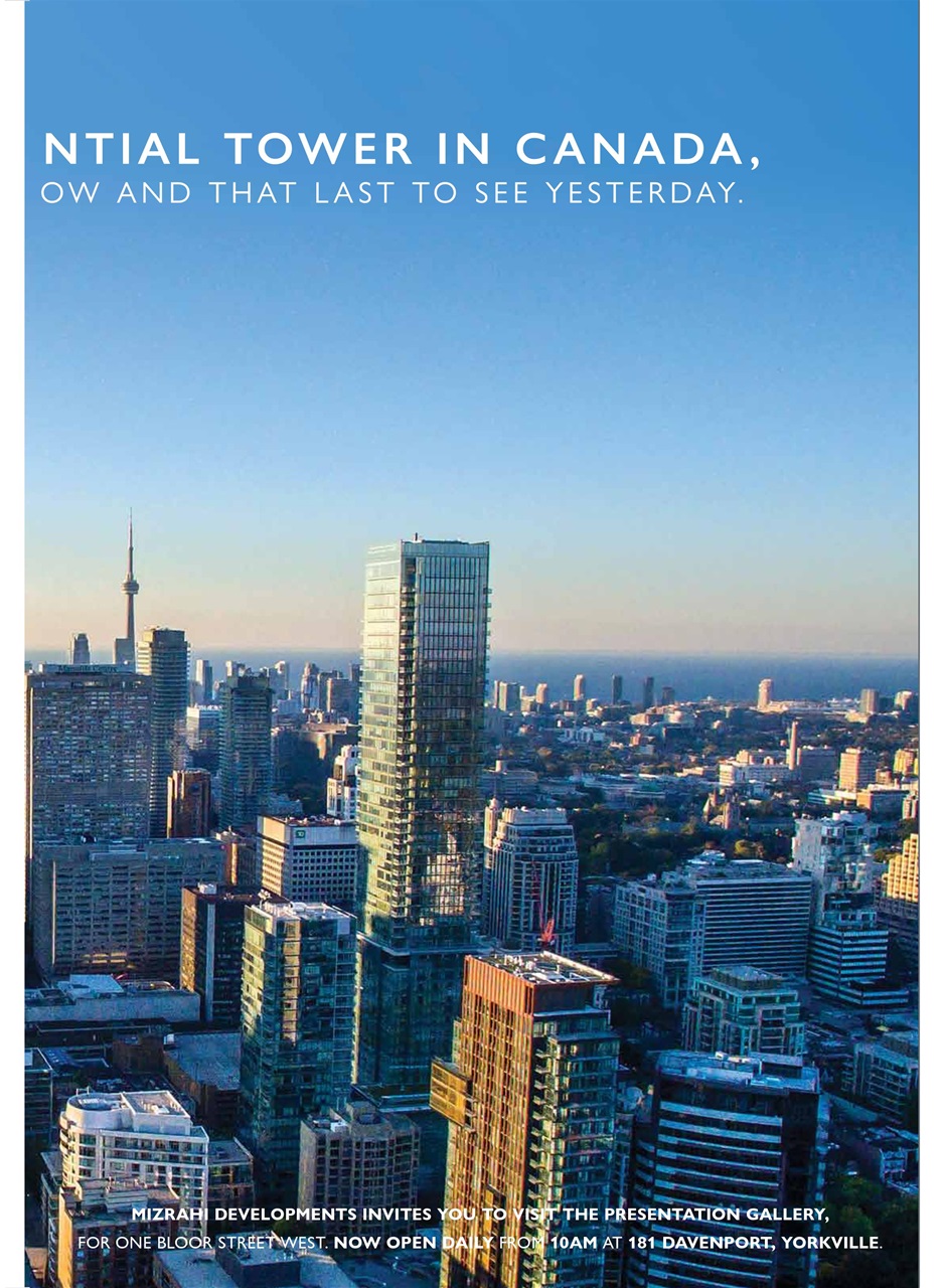 Toronto Life Preview Pages
