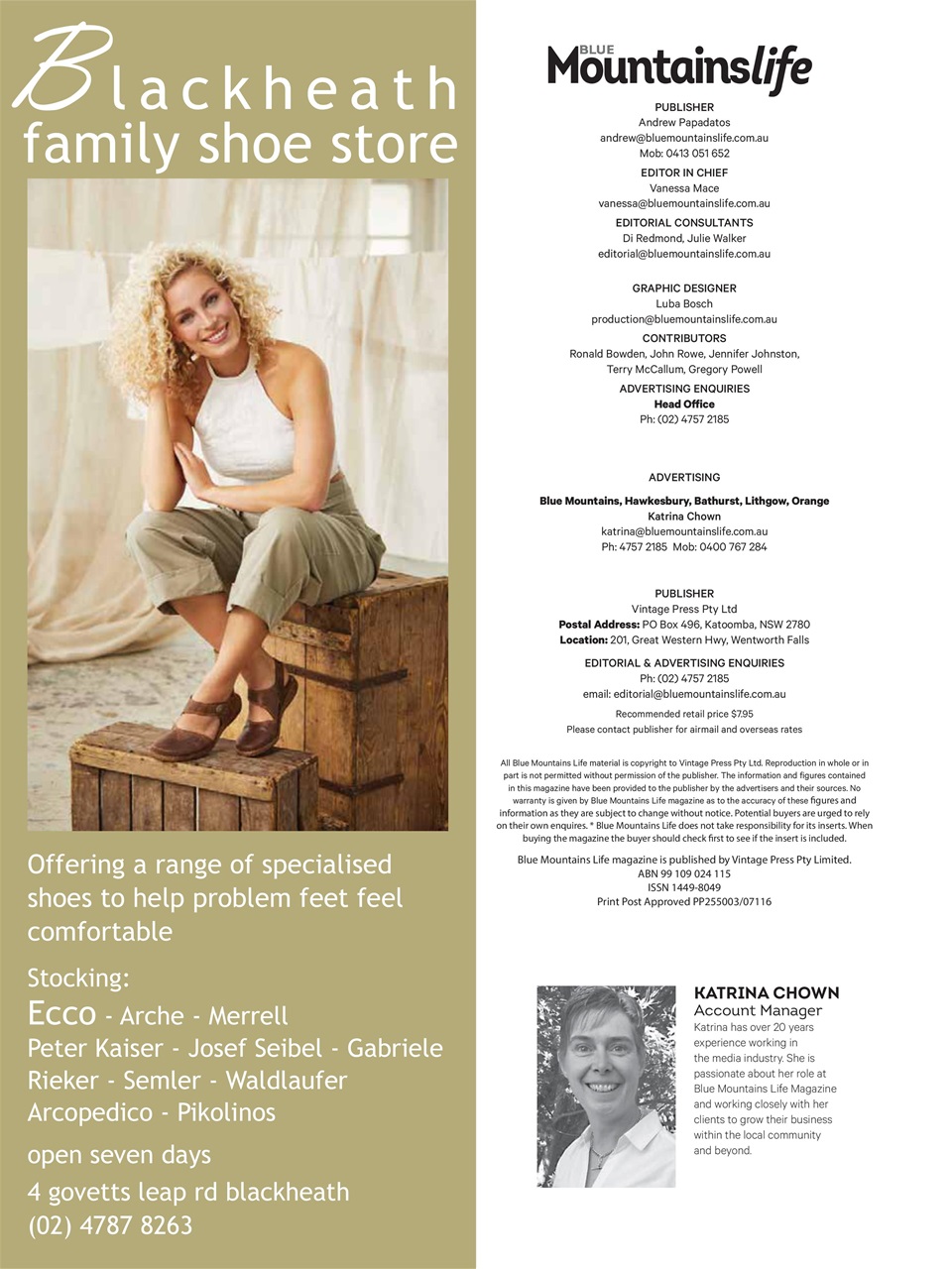 Blue Mountains Life Preview Pages