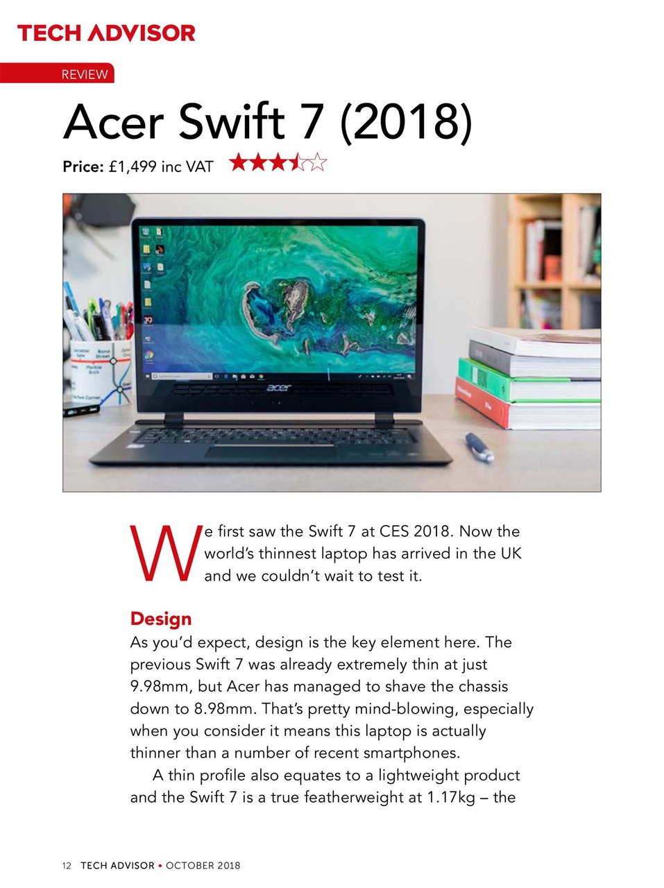 Tech Advisor Preview Pages