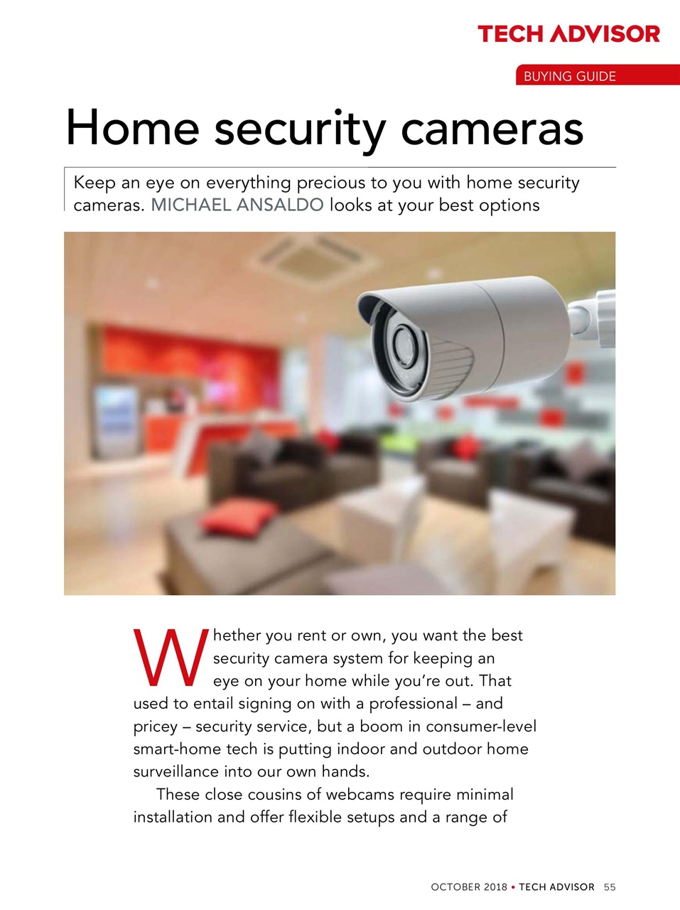 Tech Advisor Preview Pages