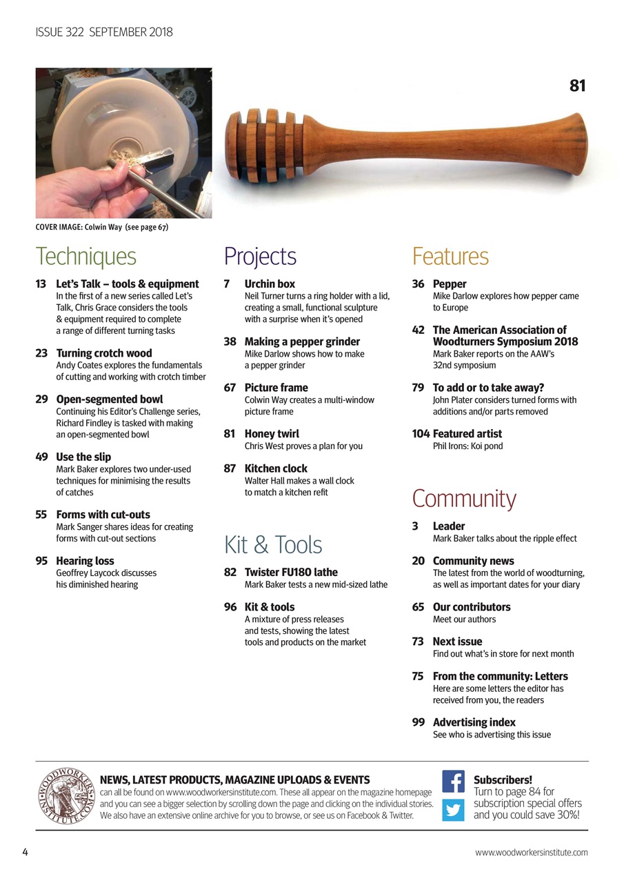 Woodturning Preview Pages