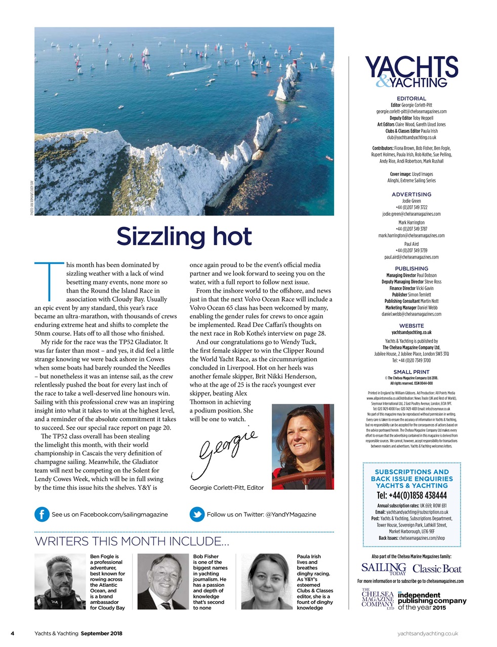 Yachts & Yachting Preview Pages