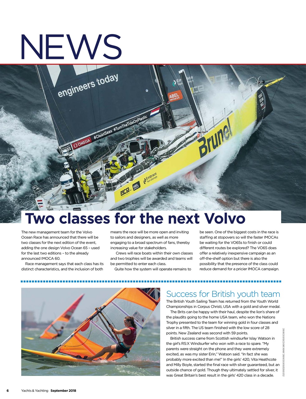 Yachts & Yachting Preview Pages