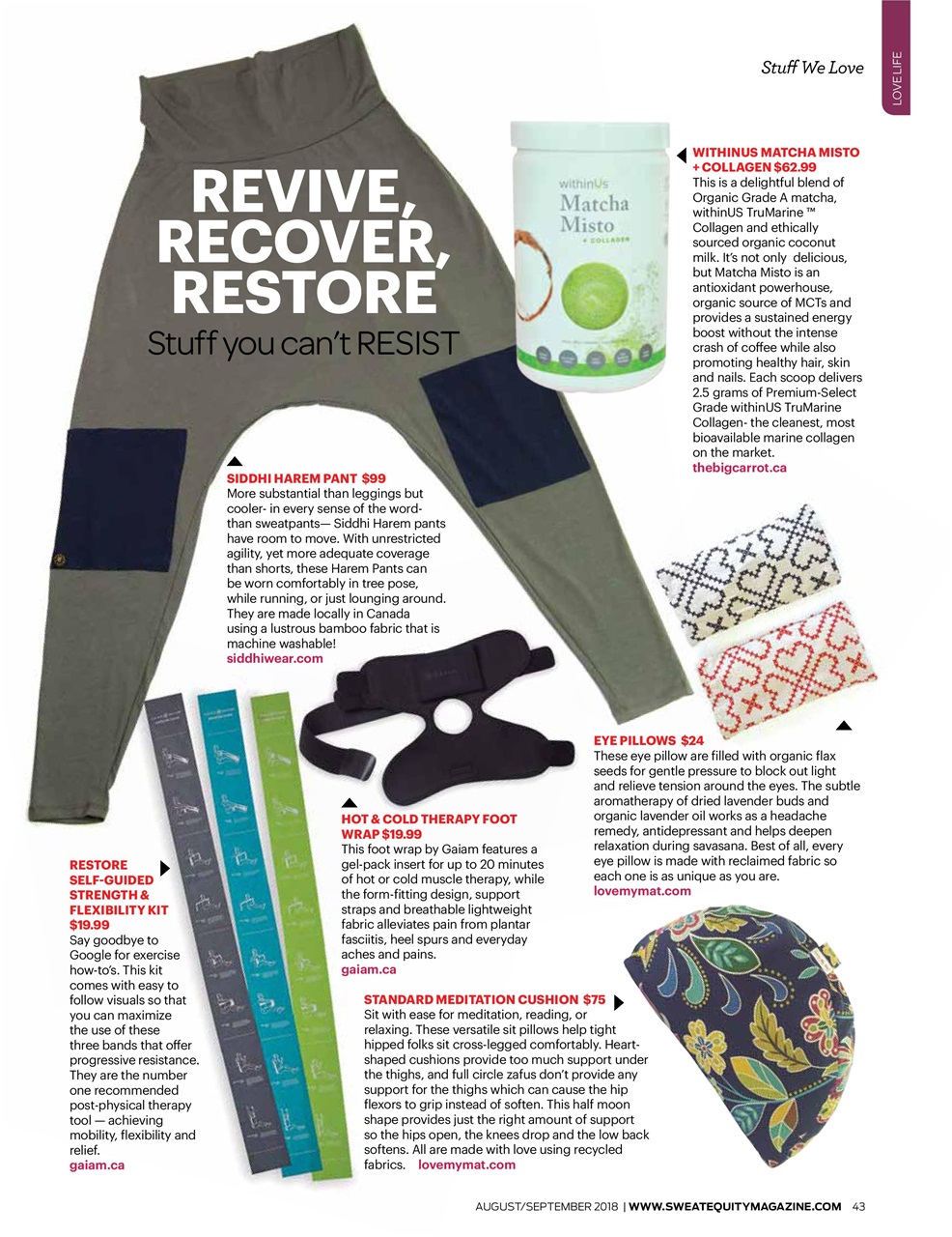 Sweat Equity Preview Pages