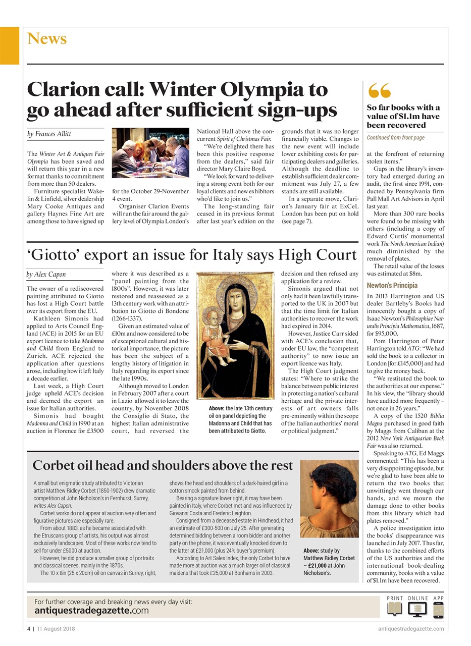 Antiques Trade Gazette Preview Pages
