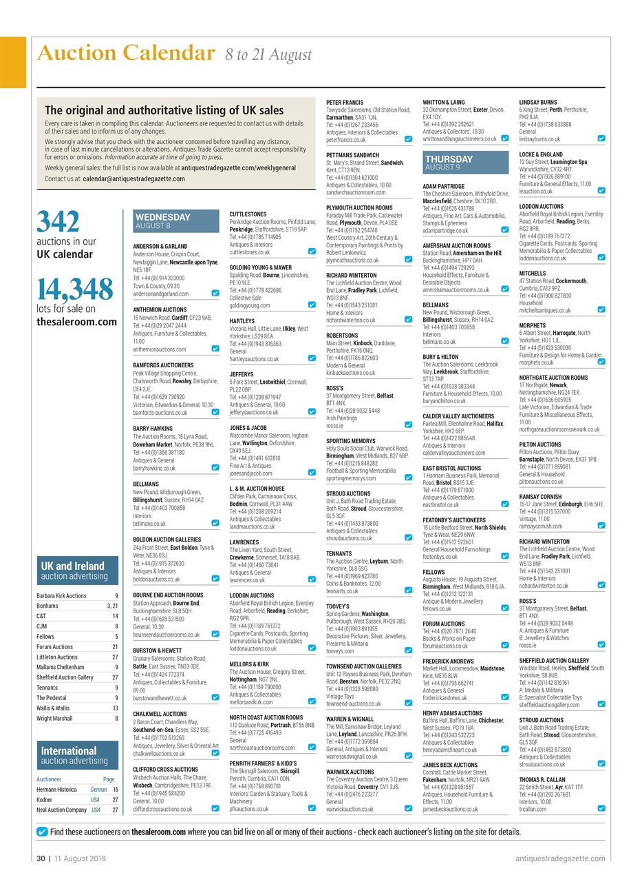 Antiques Trade Gazette Preview Pages