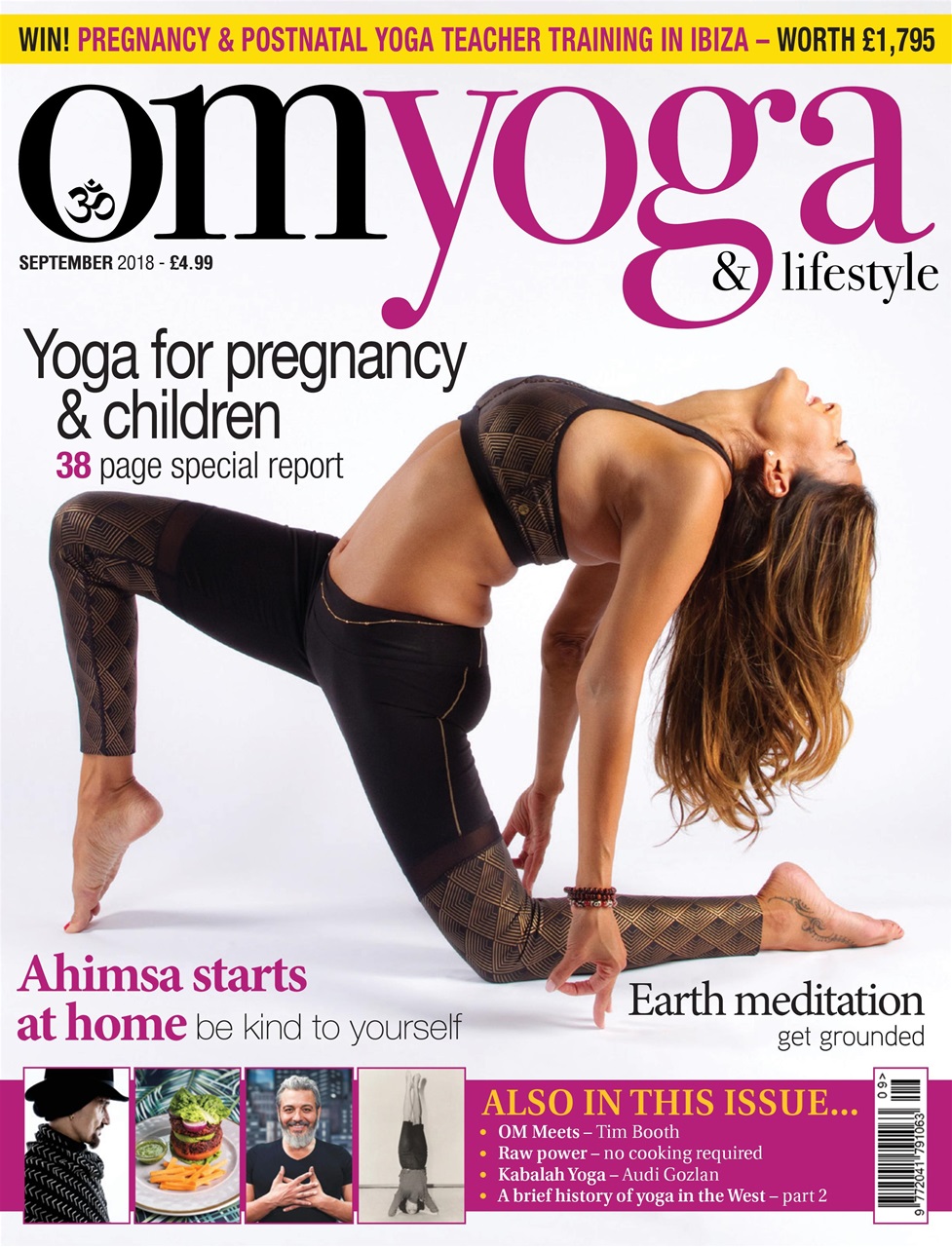 OM Yoga Magazine Preview Pages