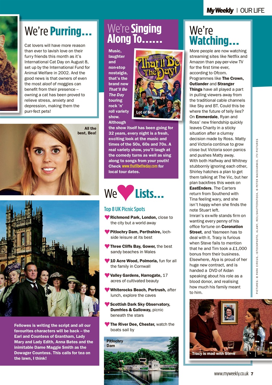 My Weekly Preview Pages