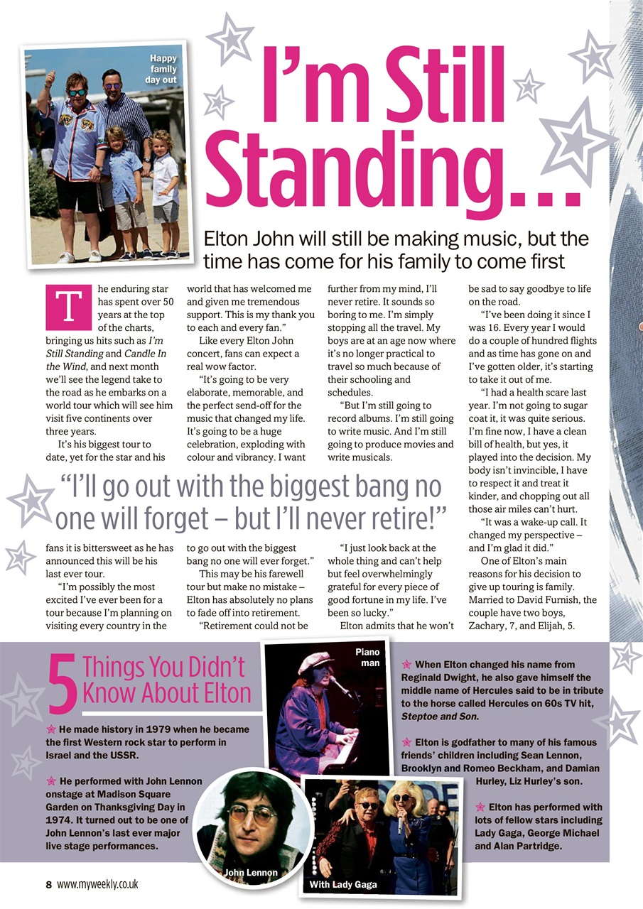 My Weekly Preview Pages