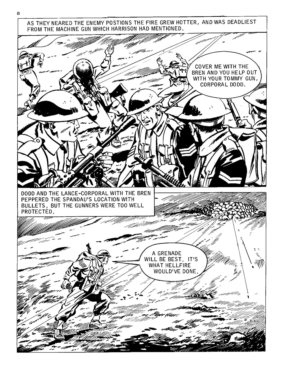 Commando Preview Pages