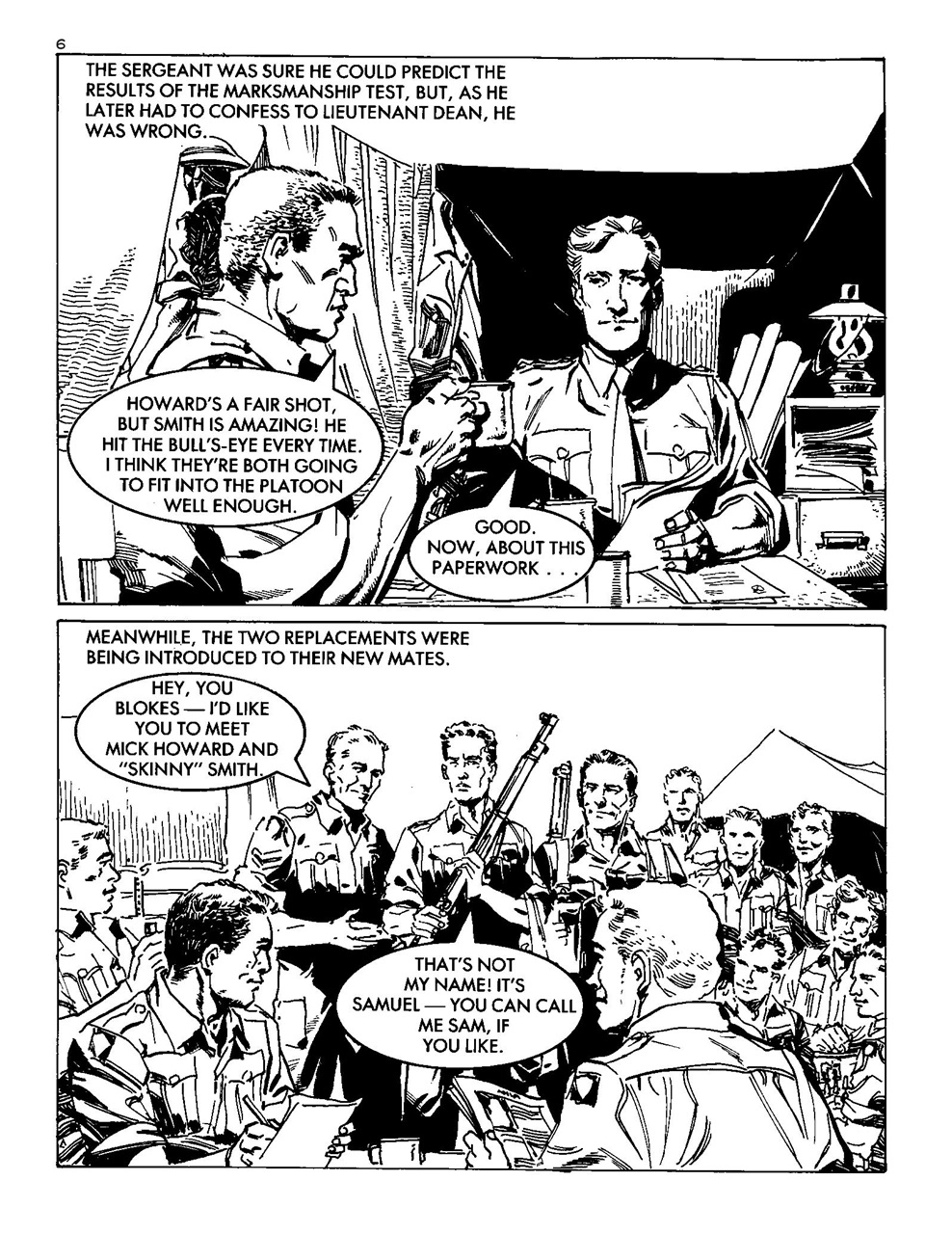 Commando Preview Pages
