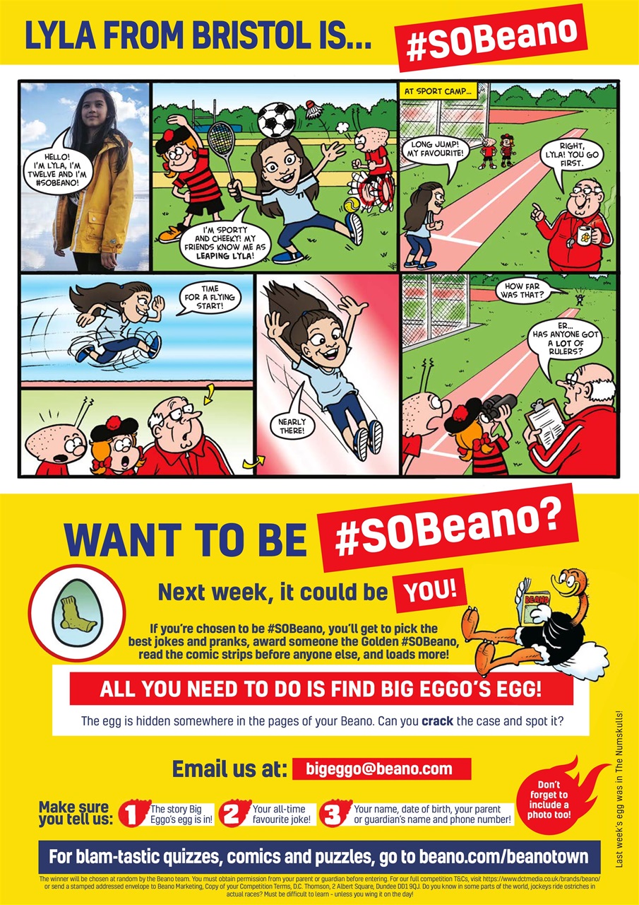 Beano Preview Pages