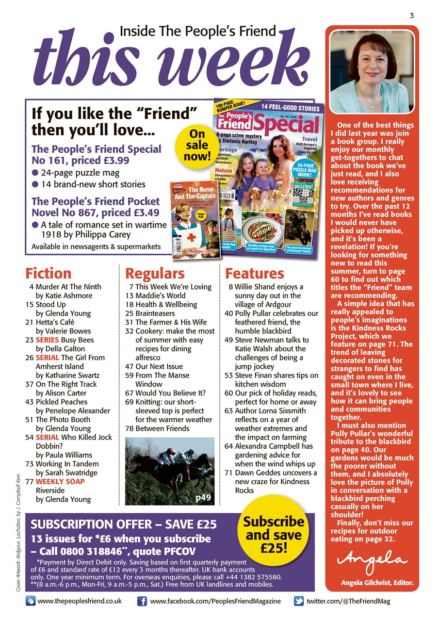 The People’s Friend Preview Pages