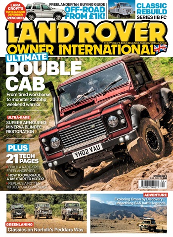 Land Rover Owner issue September 2018