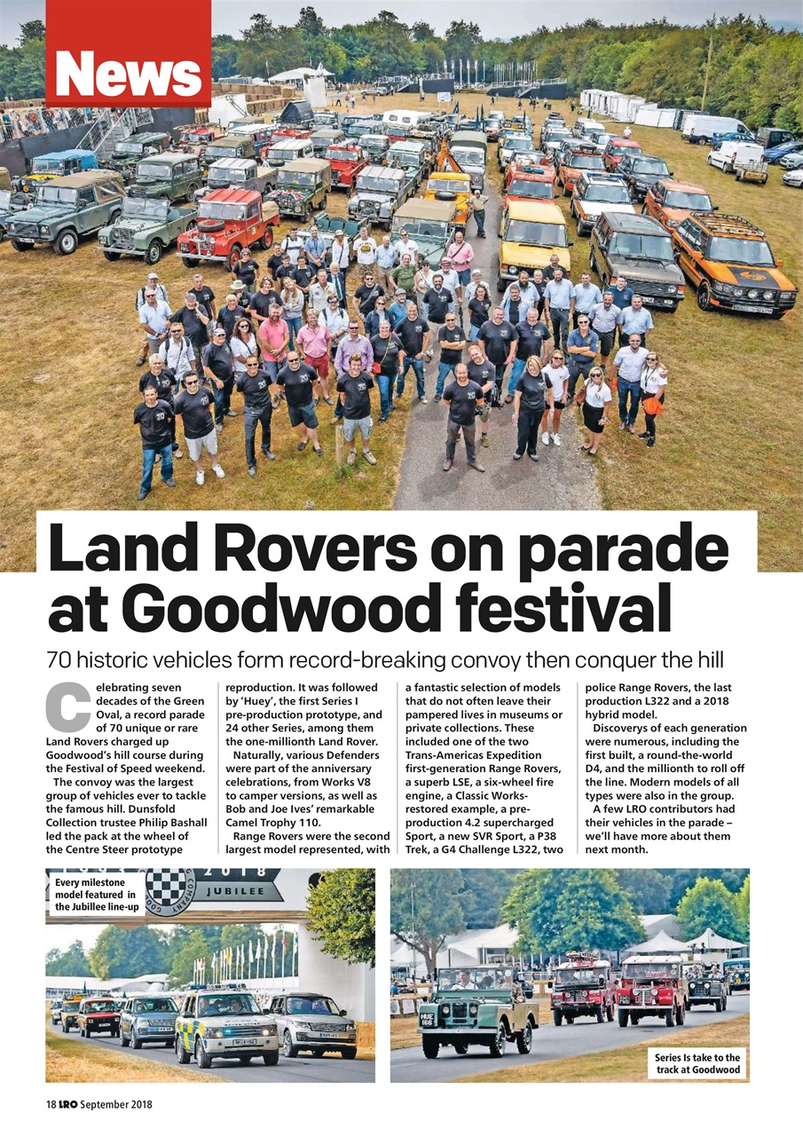 Land Rover Owner Preview Pages