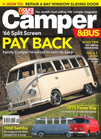 VW Camper issue September 2018