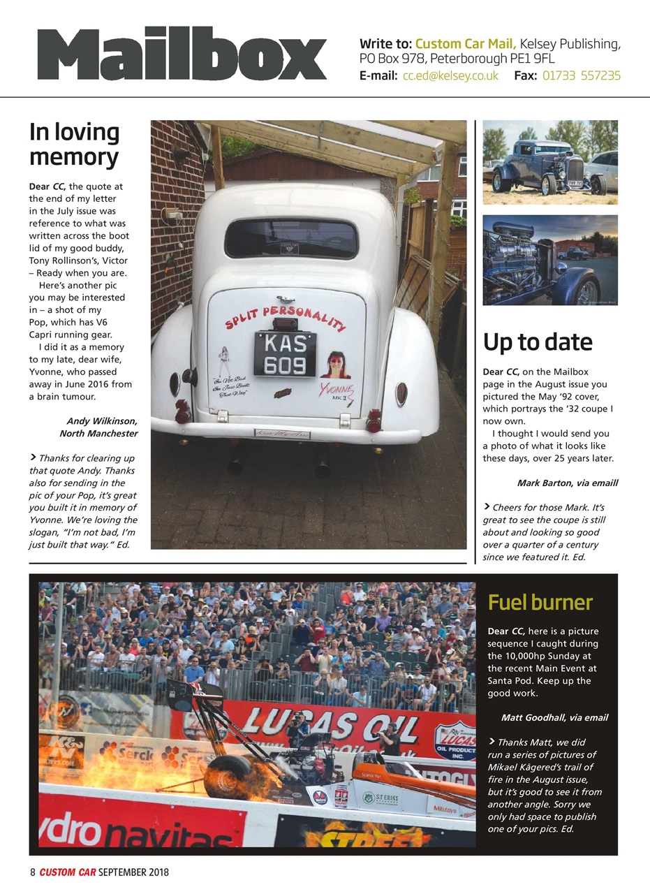 Custom Car Preview Pages