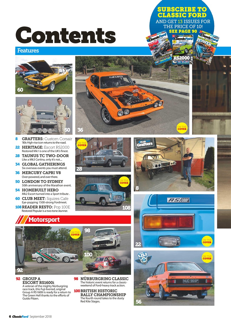 Classic Ford Preview Pages